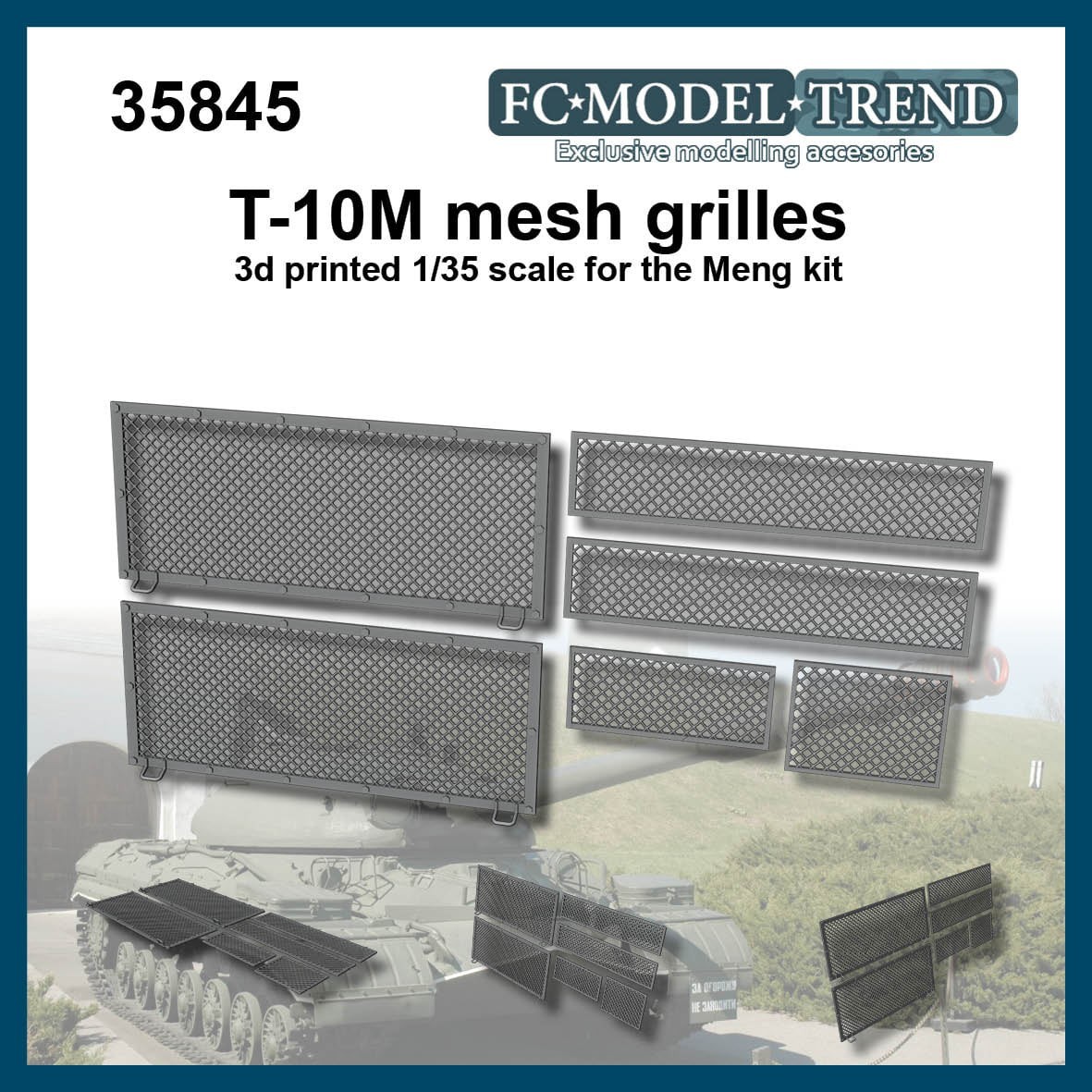 35845 T-10M Mesh Grilles