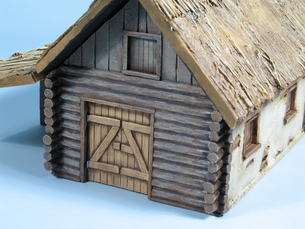 CD-35008 1/35 Scale Resin Russian Farm House – Custom Dioramics Building Kit