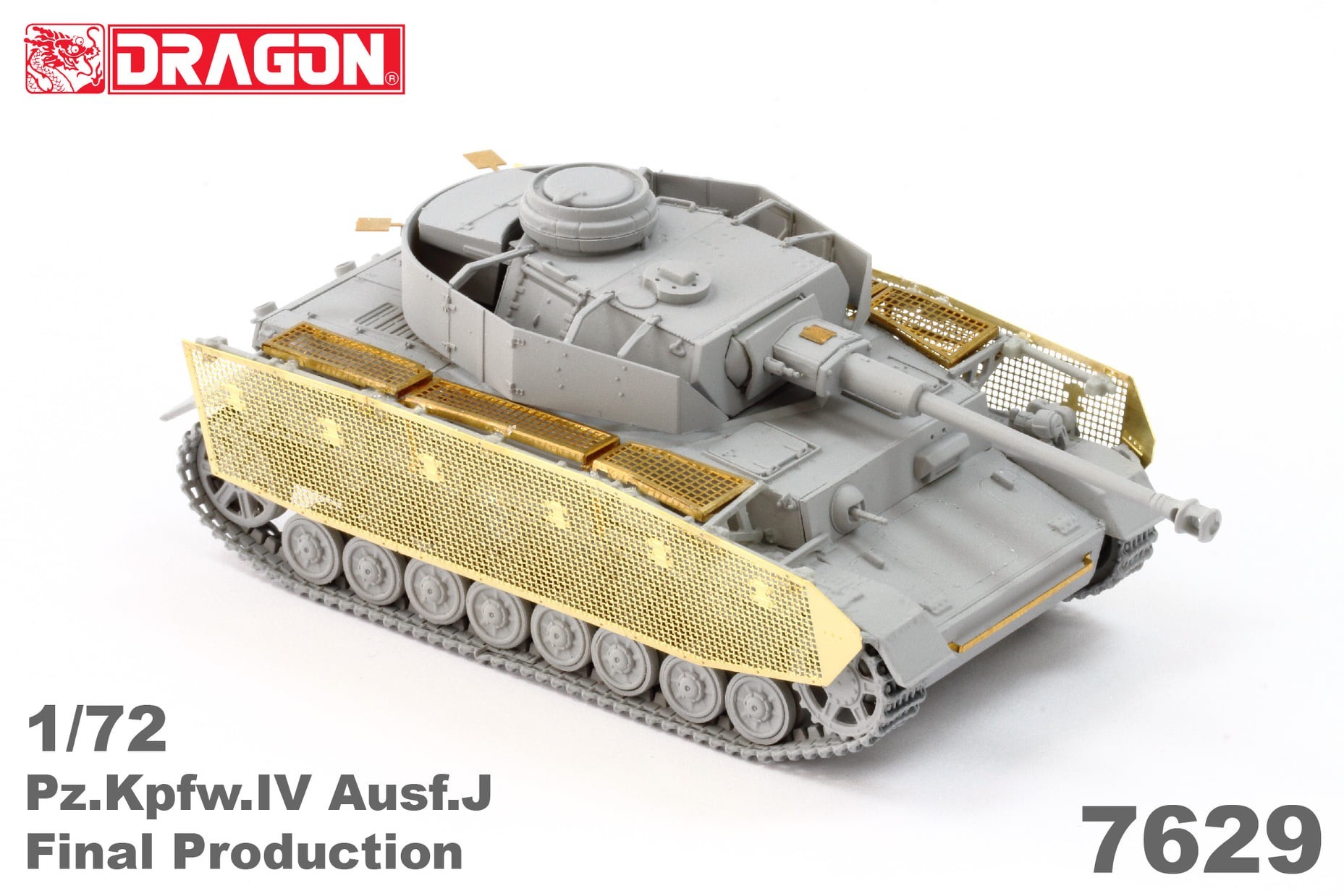 Dragon 1/72 PzKpfw IV Ausf J Mid Production Tank DML7498