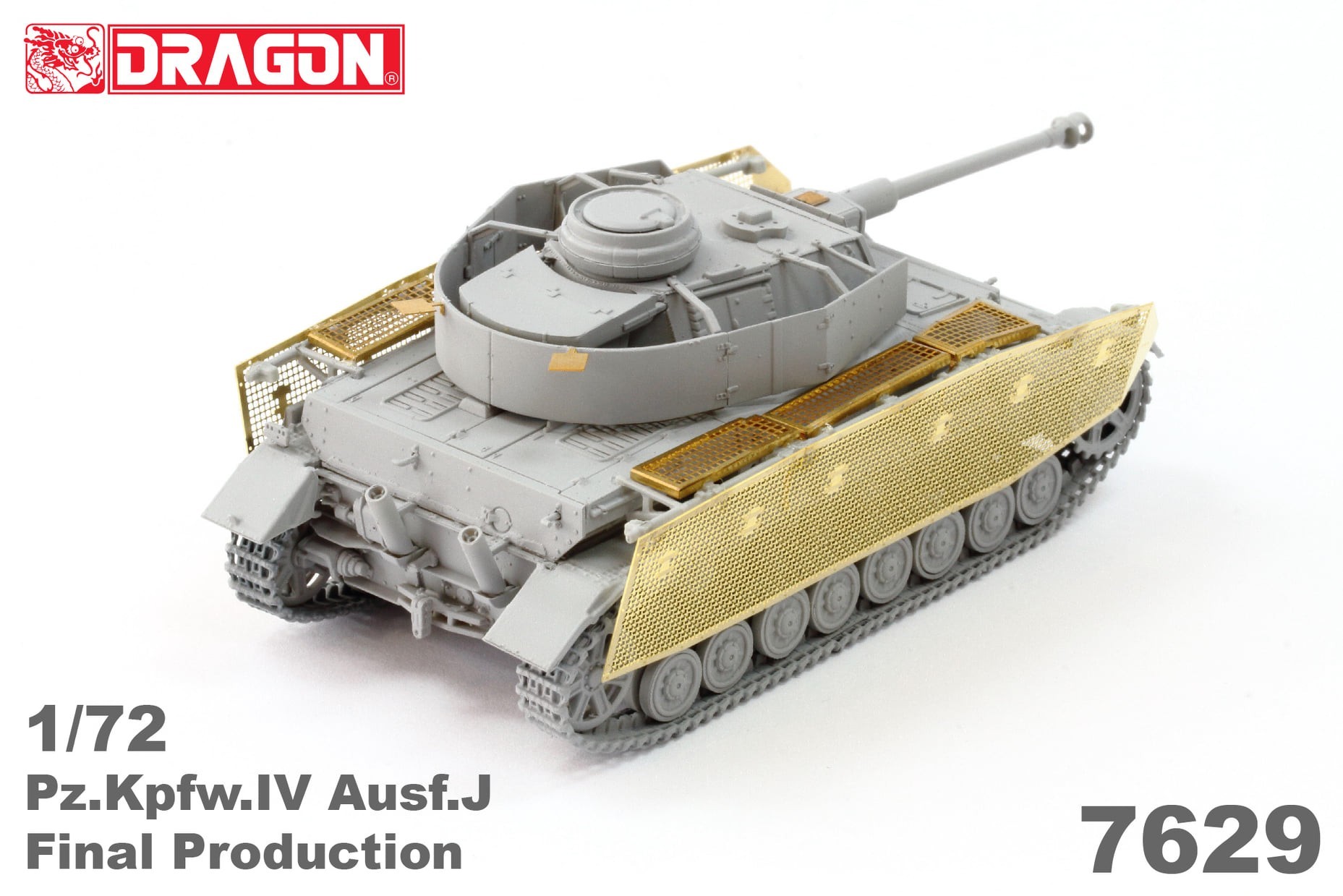 Dragon 1/72 PzKpfw IV Ausf J Mid Production Tank DML7498
