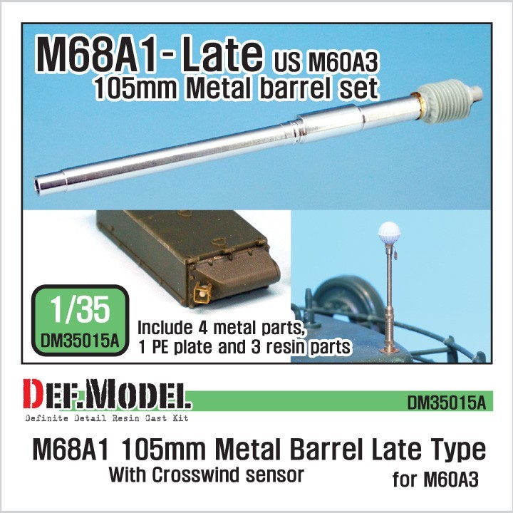 DM35015A - M68A1 Metal Barrel - Late Type (for M60A3)