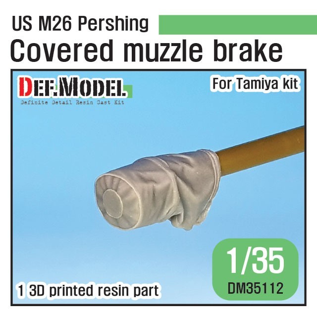 DM35112 - US M26 Pershing Covered muzzle brake set