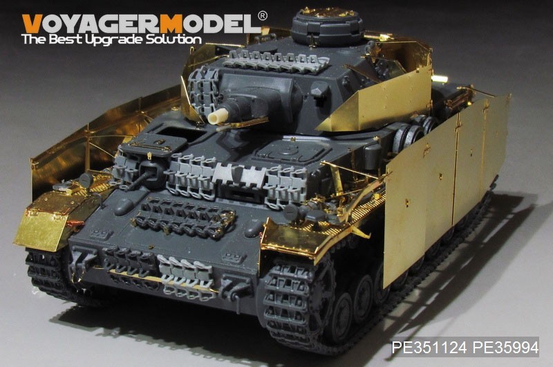 PE351124WWII German Pz.Kpfw.IV Ausf.F1（LateProduction）Basic (for TAMIYA 35374）