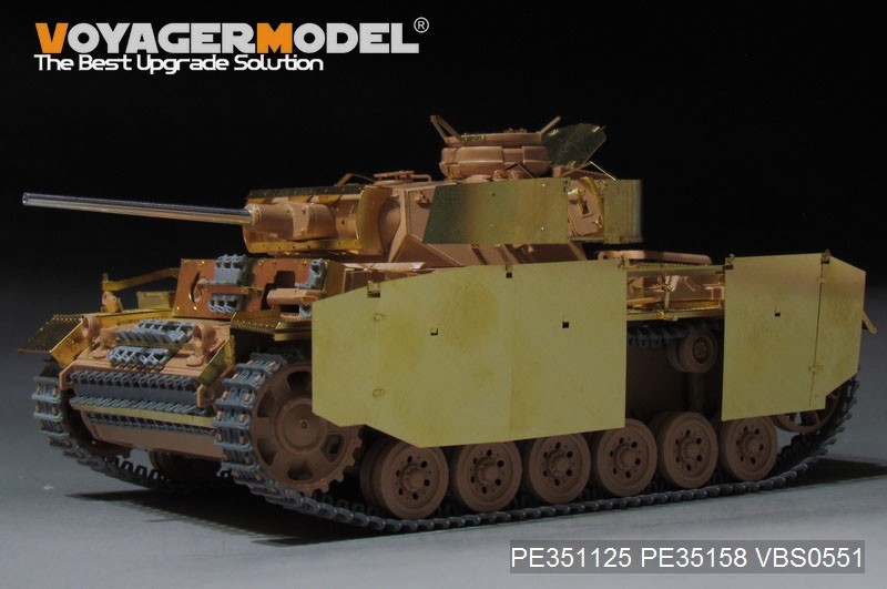 PE351125WWII German Pz.Kpfw.III Ausf.J w/Side Skirts Basic (for RFM 5070）