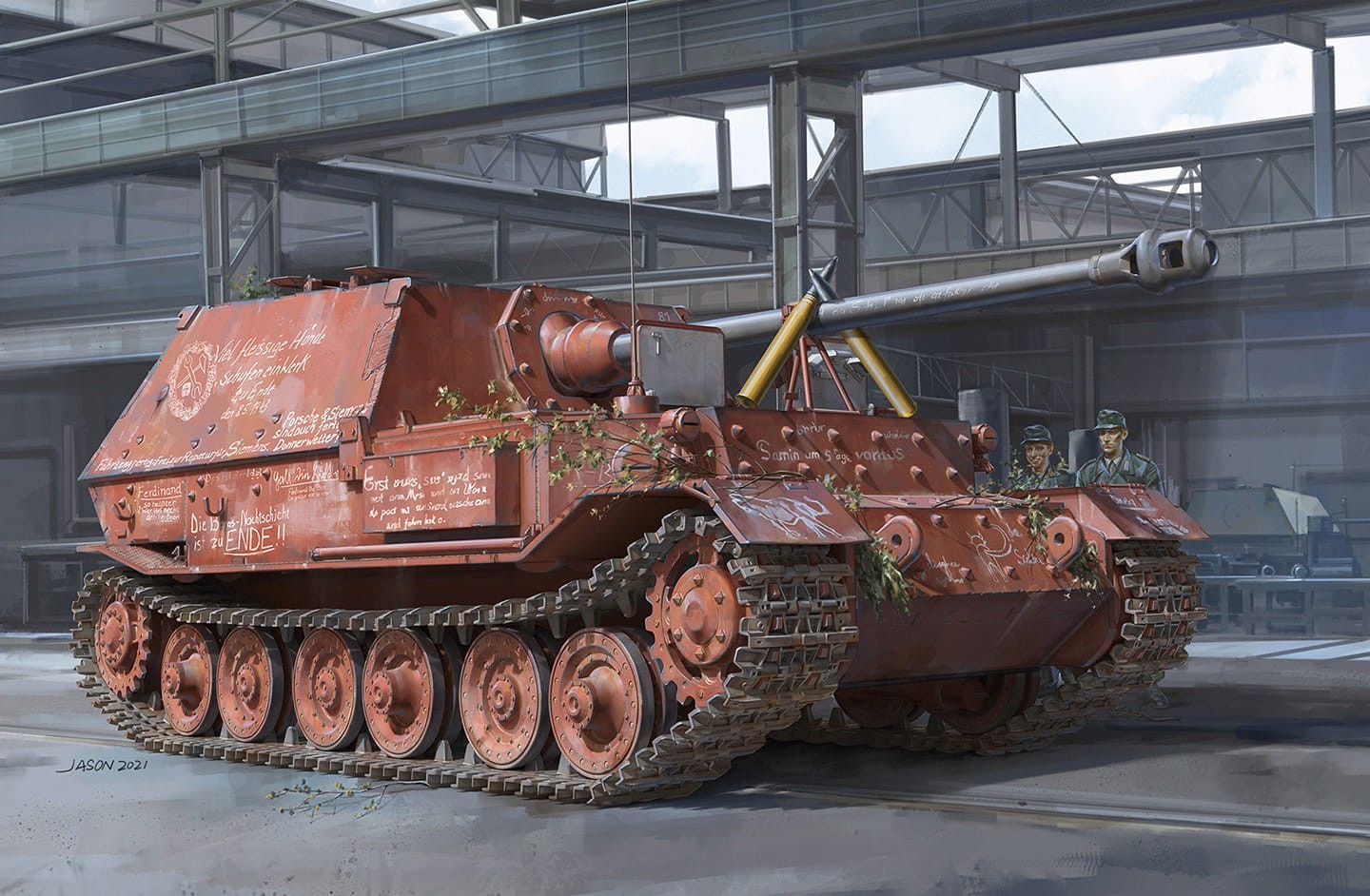 35A044 "Ferdinand" Jagdpanzer Sd.Kfz. 184  No.15100