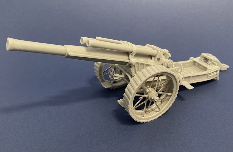 60pounder MkI with MkII Carriage and MKII Limber