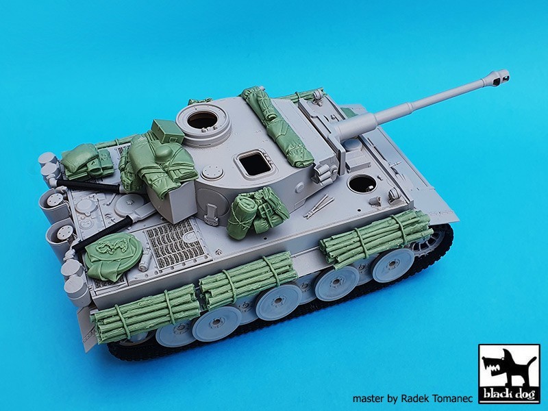 Tiger I Pz Kpfw VI aaccessories set for Academy
