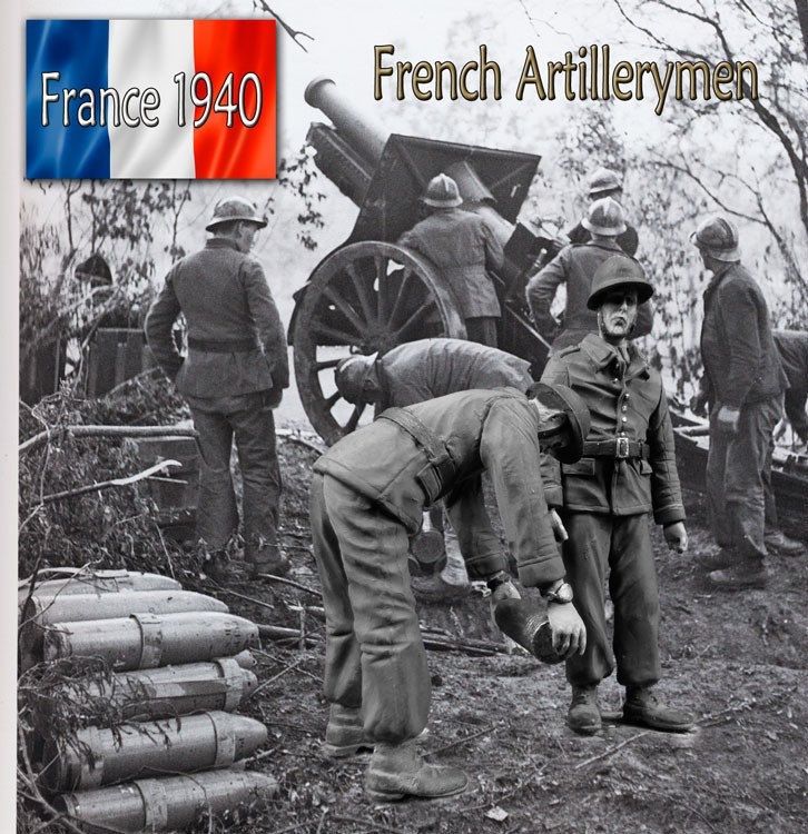 F290  French Artillerymen - France 1940