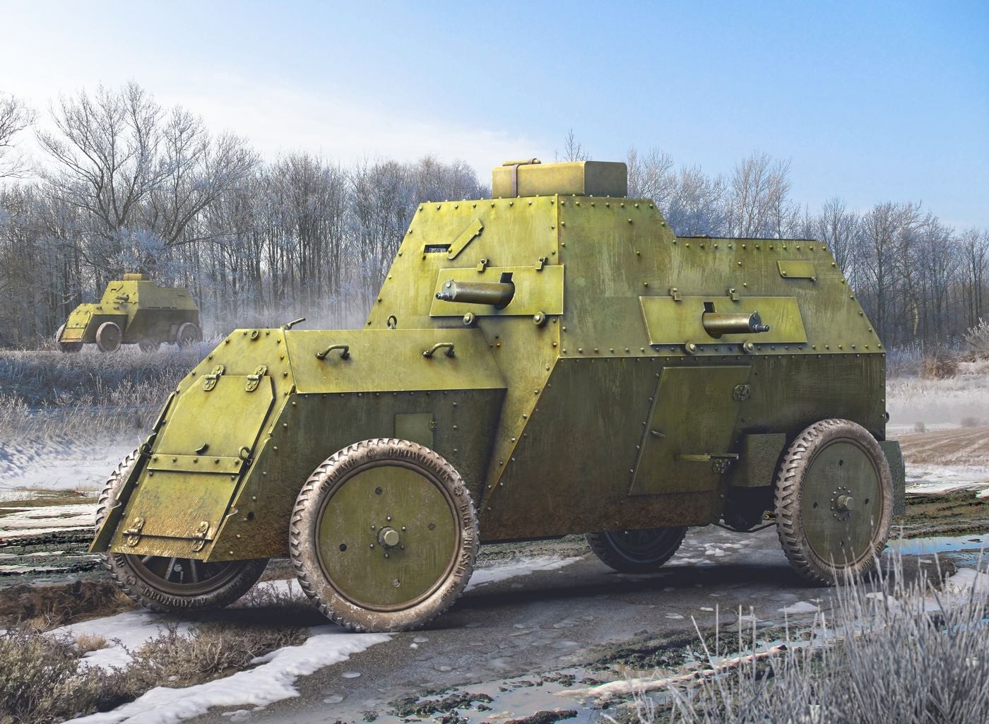 CSM35007  Russian RB Armoured Car