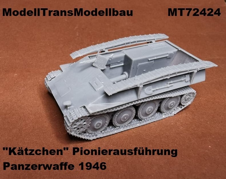 MT72424  "Kätzchen" Pionieerausführung.  Panzerwaffe 1946