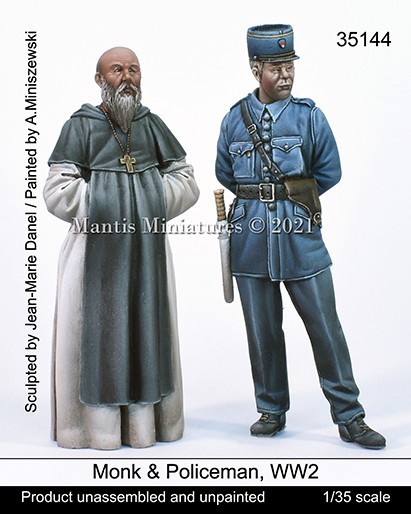 35144 Monk & Policeman, WW2