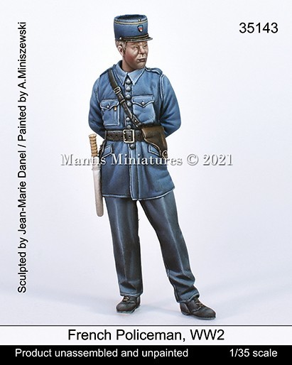35143 French Policeman, WW2
