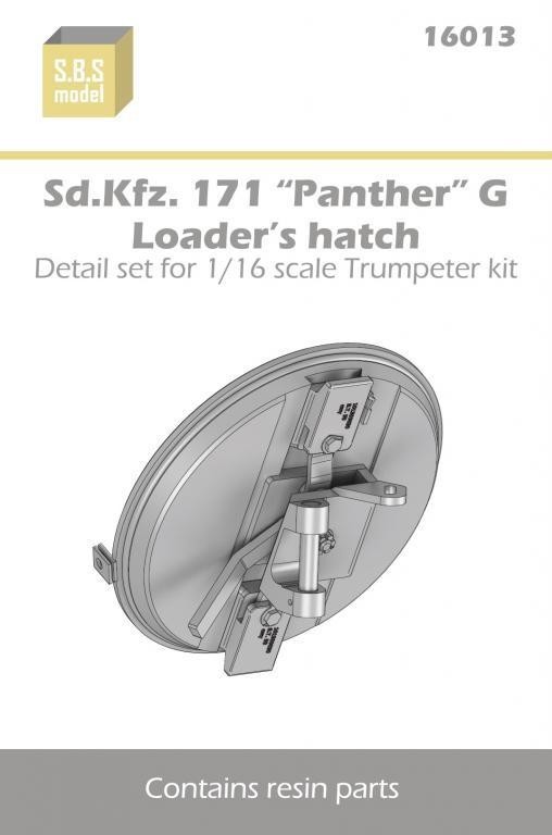 SBS-16013 Sd.Kfz. 171 'Panther' G Loader's Hatch