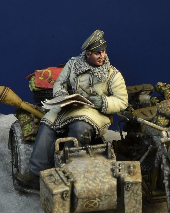 35185 – Waffen SS Officer, Hungary, Winter 1945 (for sidecar)