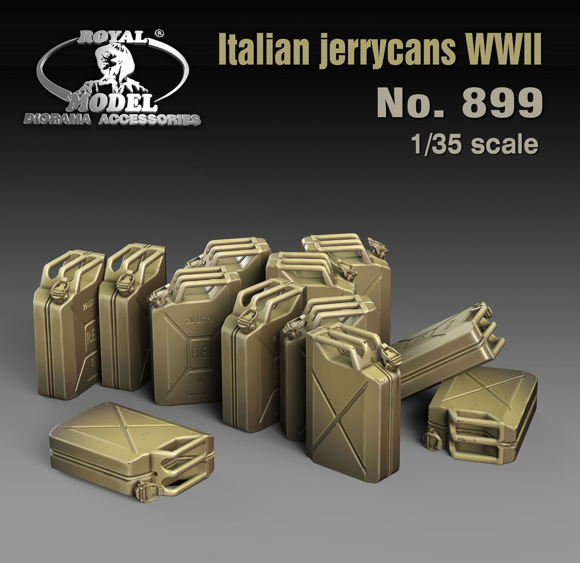 899  Italian Jerrycans WWII