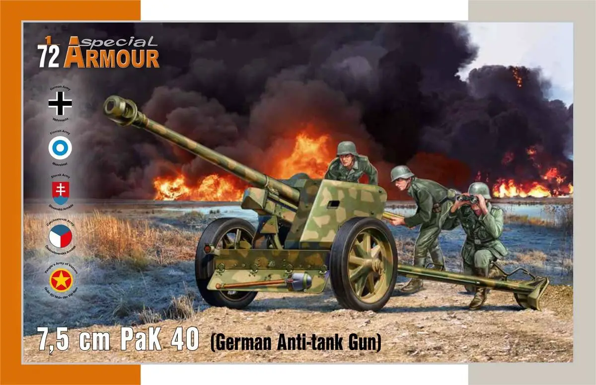 7.5 cm PaK 40 'German Anti-tank Gun