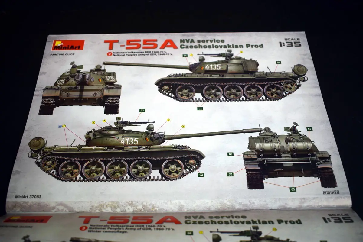 1/35 NVA T-55A (6/21) * - kits de modélisme, jouets de