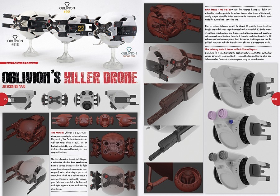 Oblivion’s Killer Drone, by Kitti Tatsumaki