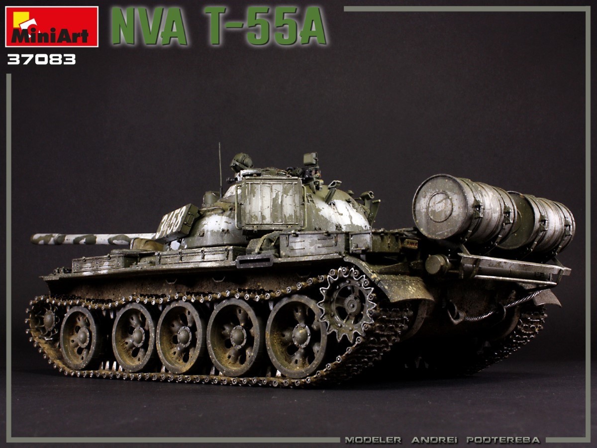 MiniArt New Photos of NVA T-55A