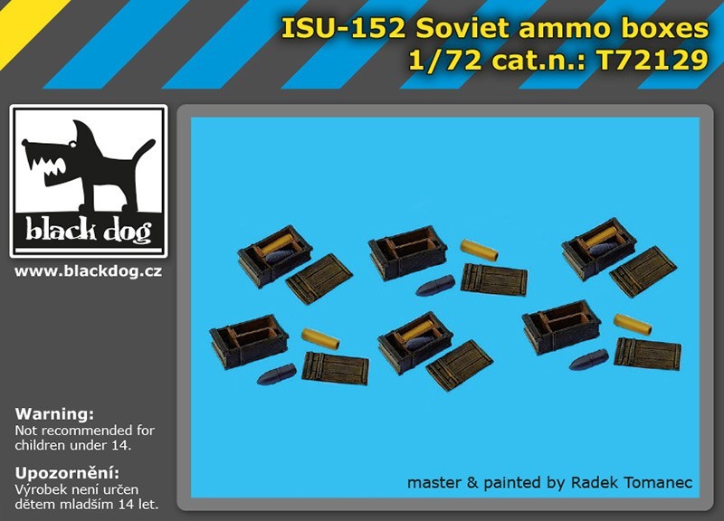 ISU -152 Soviet ammo boxes