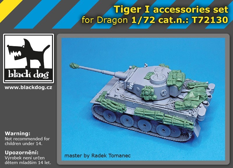 Tiger I accessories set for Dragon