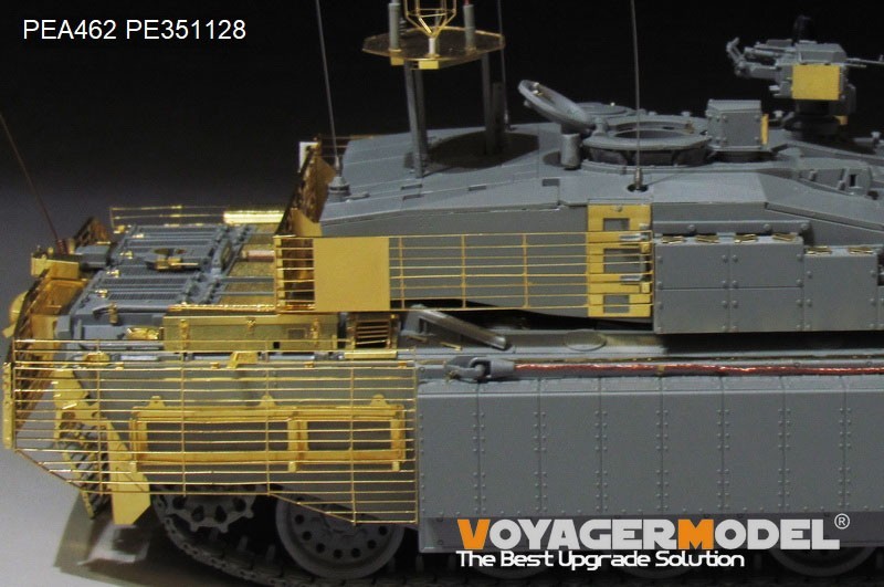 PEA462 Modern British Challenger 2 MBT TES Slat Armour Upgrade Set (RFM 5039)