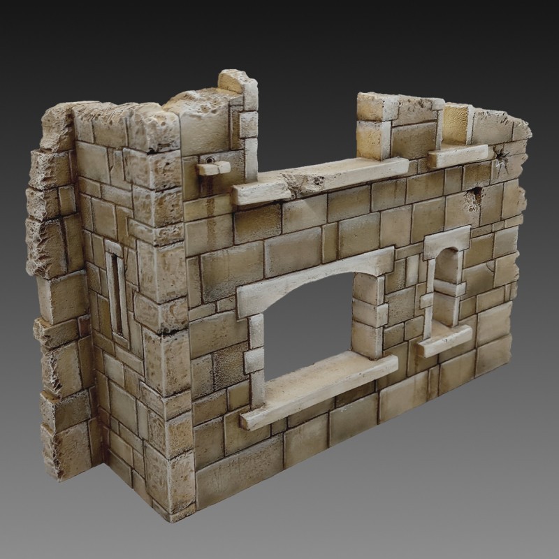 927 - Ruined building section