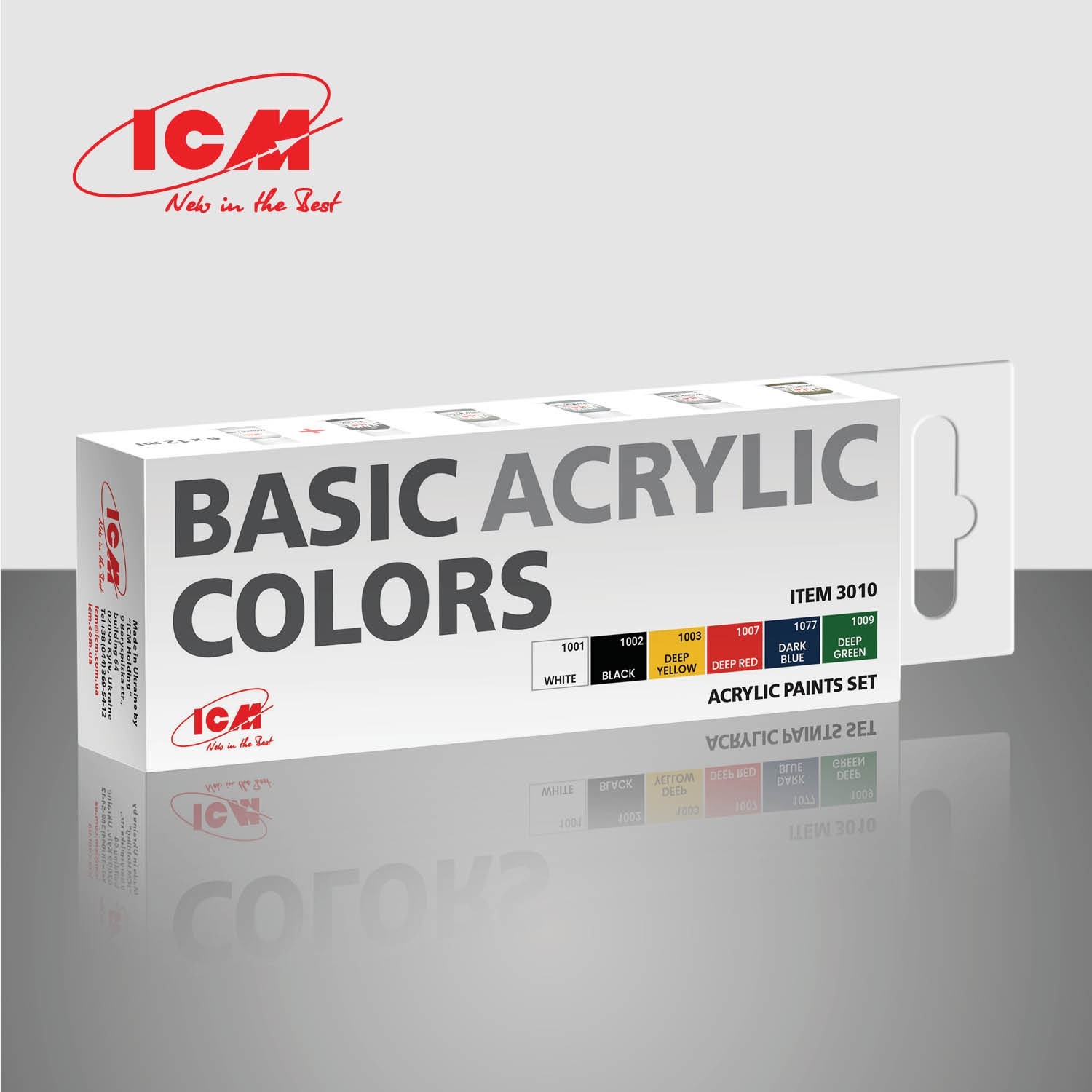 Basic acrylic colors (#3010)