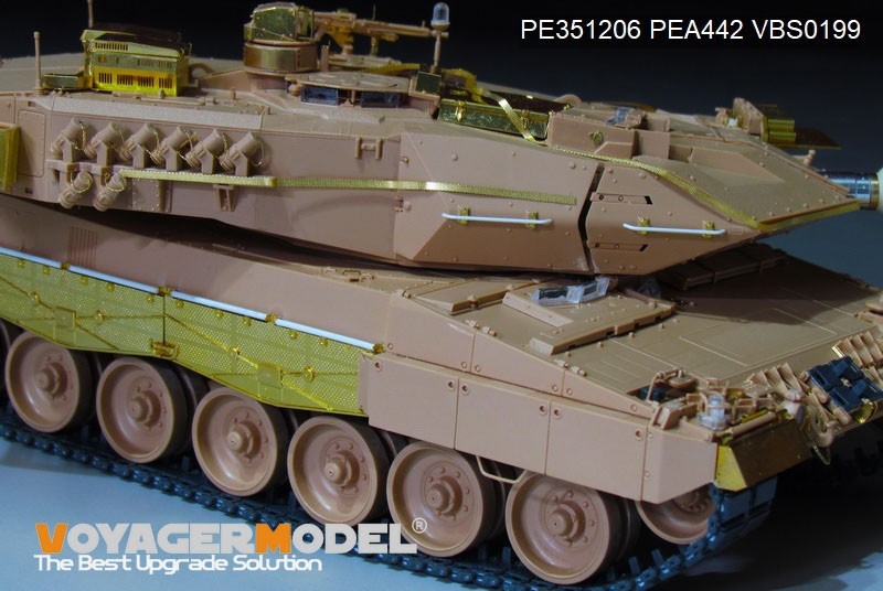 PE351206 Modern German Leopard 2A6 MBT w/CDN Boxes Basic (RFM 5076)