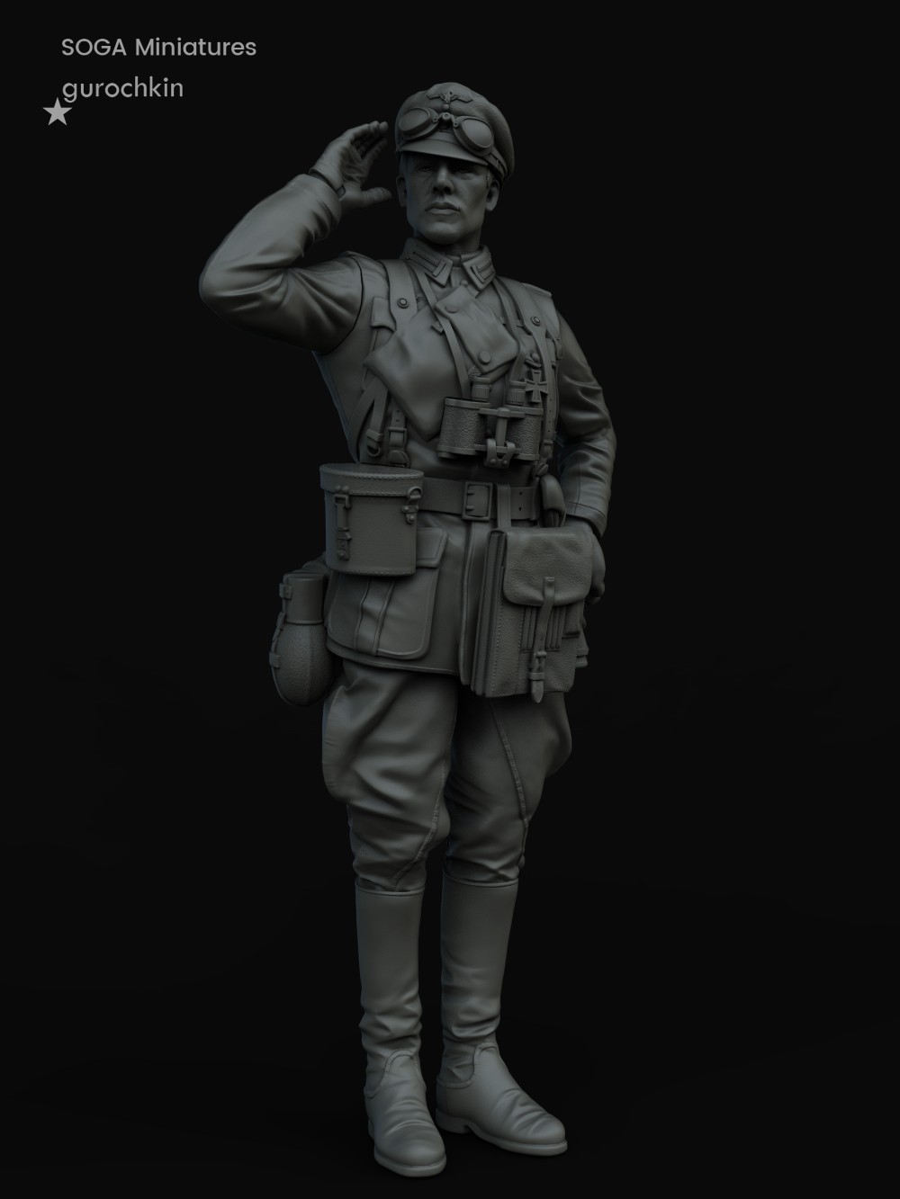 Lieutenant of the Wehrmacht infantry. 1939-42
