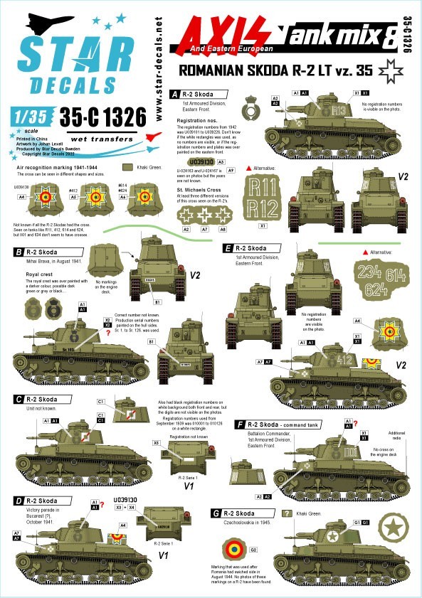 35-C1326 Axis Tank Mix # 8