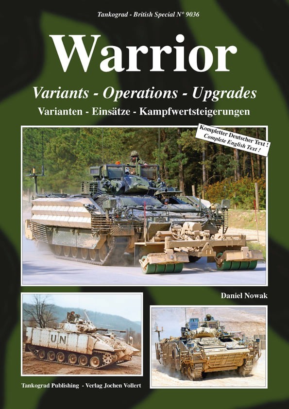 Tankograd British Special 9036 - Warrior Variants, Operations, Upgrades