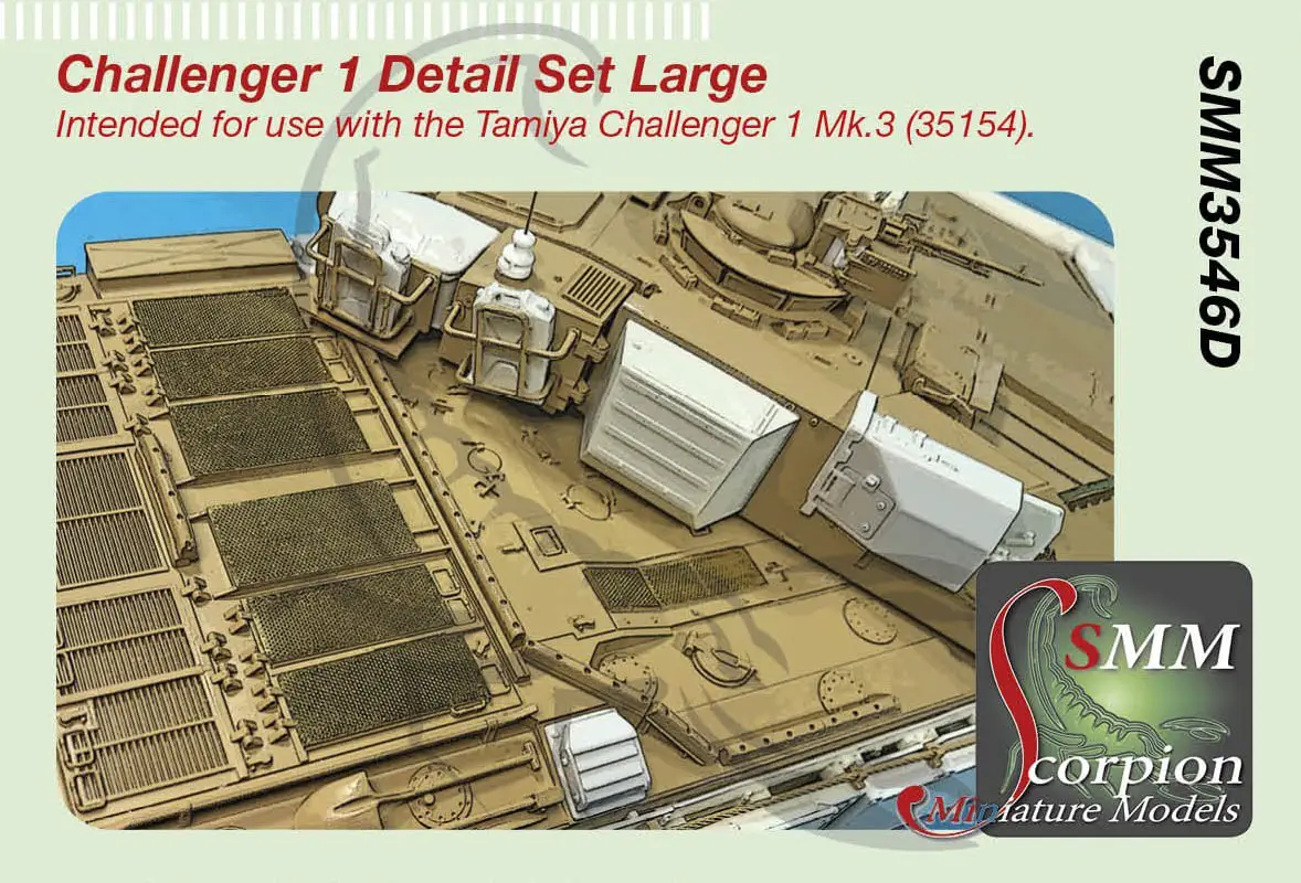 Challenger 1 Hull Armour from SMM
