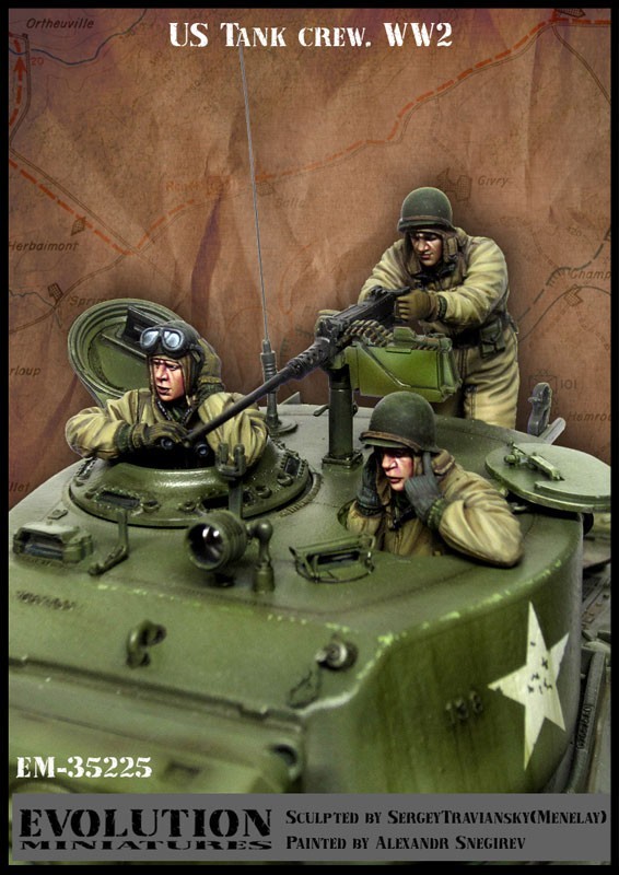 EM35225 - US Tank Crew, WWII