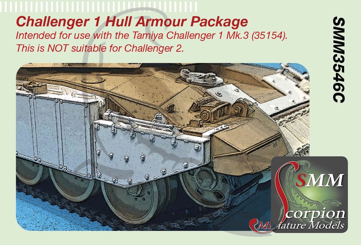 Challenger 1 Hull Armour from SMM