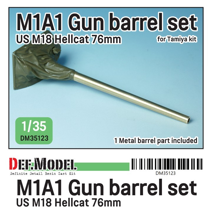 DM35123 US M18 TD M1A1 Gun barrel set