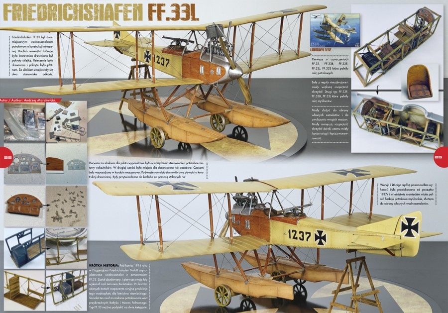 Friedrichshafen FF.33L, Andrzej Marchwicki.