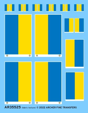 Ukrainian Flags 1/35