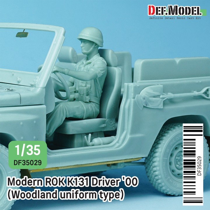 DF35029 Modern ROK K131 Driver '00 (Woodland uniform type)