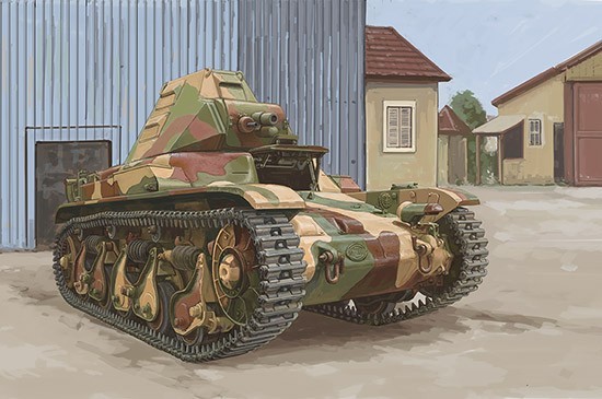 83894 French R35 with FCM Turret
