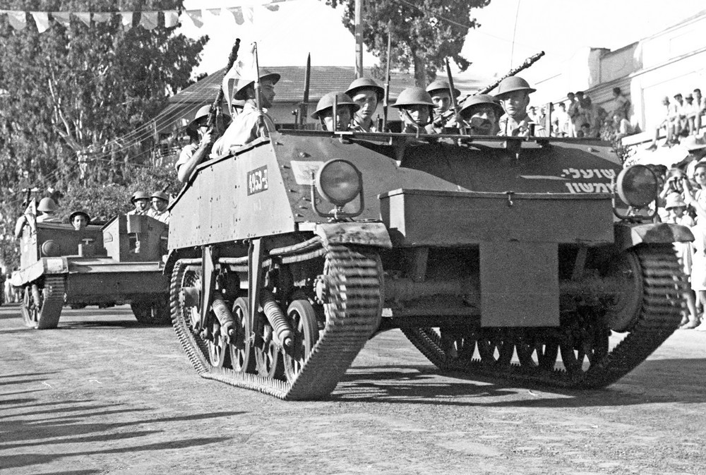236: Vehicles and equipment captured from Arab forces, or possibly ‘acquired’ in various ways from the British,