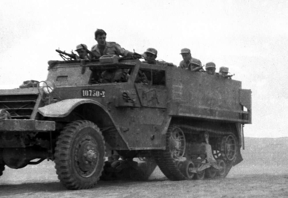 261: This is a Ha’Negev half-track that was likely provided to them during the Truce