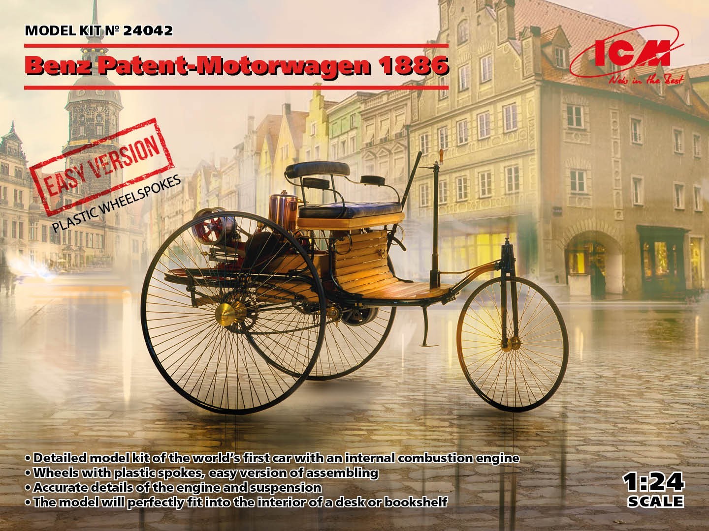 Benz Patent-Motorwagen 1886 – EASY version