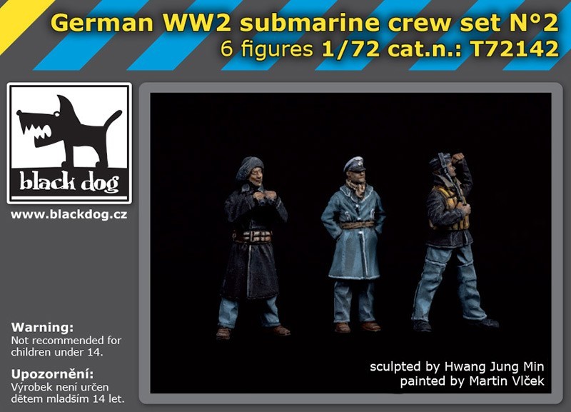 German WW II submarine crew  set N°2