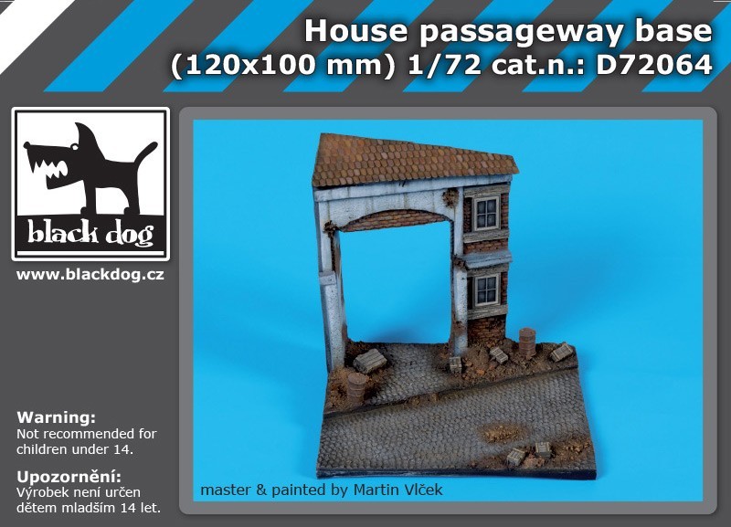 1/72 House passageway base
