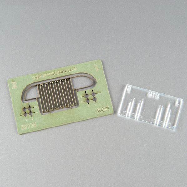 1/48 GMC CCKW 352/353 asymmetrical front grill  for Tamiya