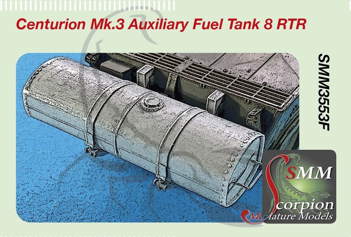 SMM3553F Centurion Mk.3 Auxiliary Fuel Tank 8 RTR