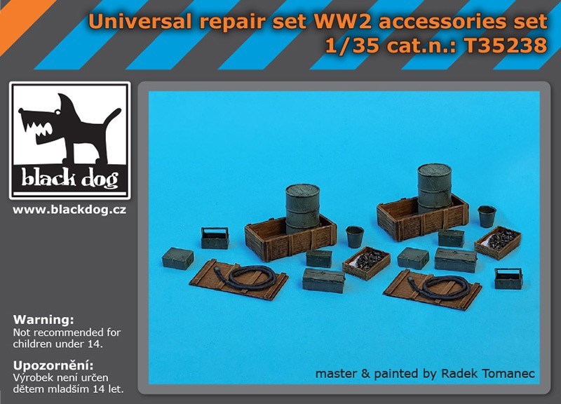 T35238    1/35 Universal repair set WW II accesssories set