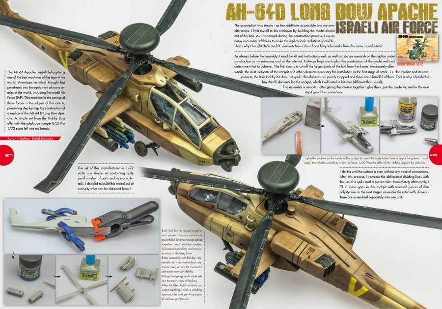 IAF AH-64D Long Bow Apache . Rafał Lebioda.