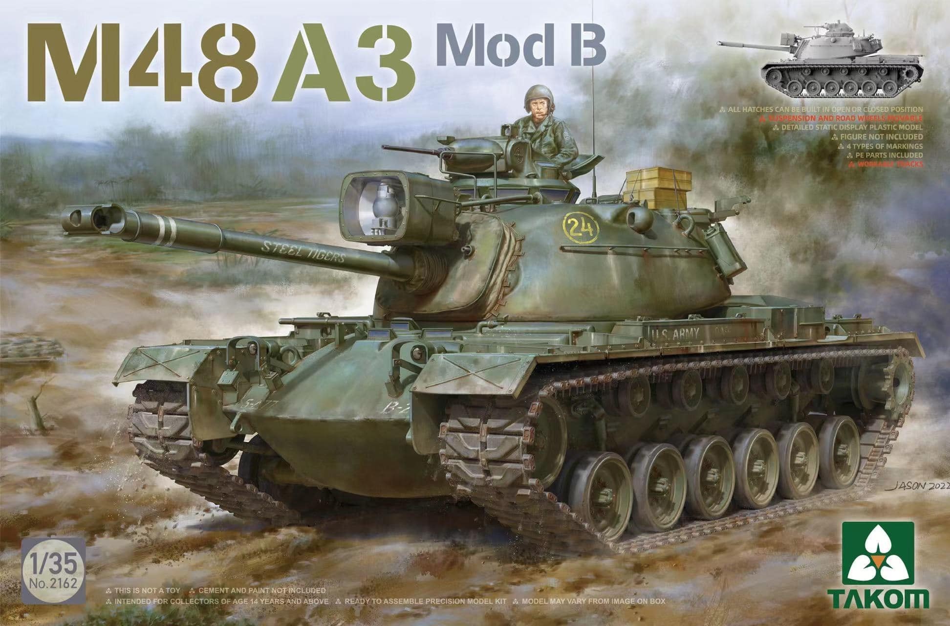2162 - M48A3 Mod B